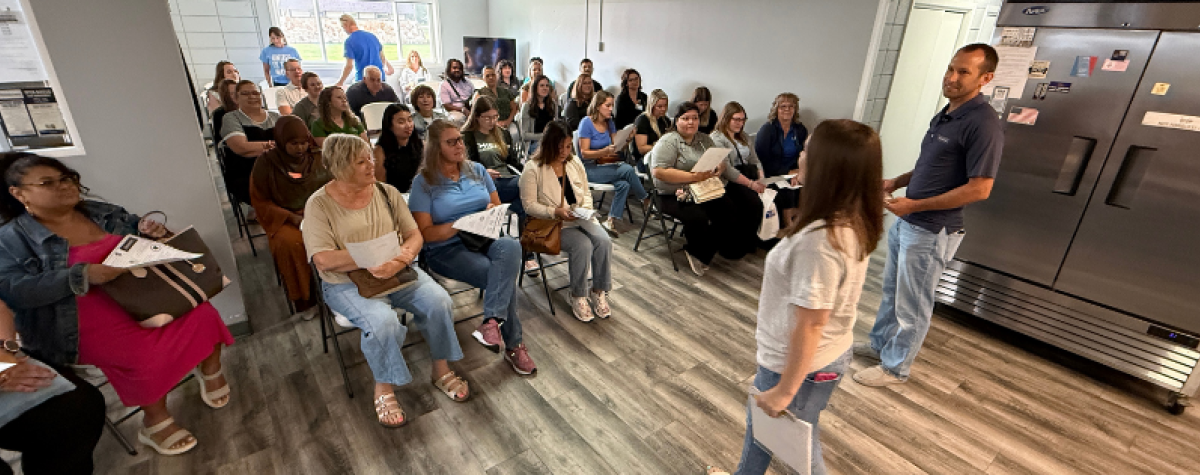 Participants of Tour of Agencies 2025 at Crossroads Mission Avenue