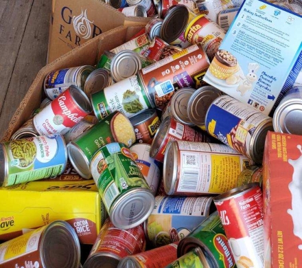 Food collected at Husker Harvest Days 2024