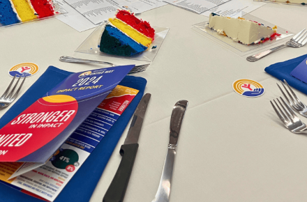 Table at Annual Meeting 2025