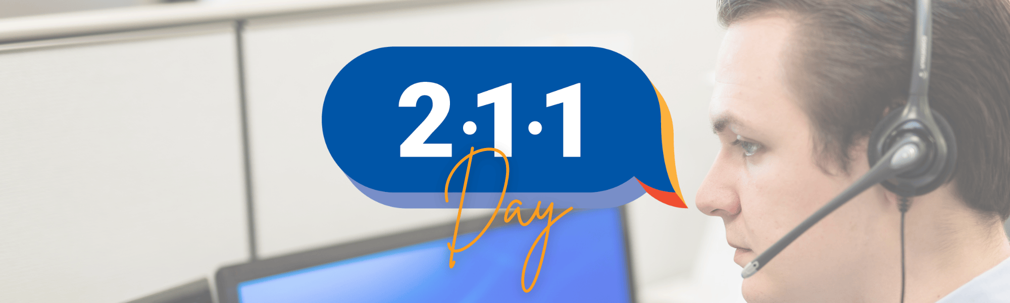 211 operator behind the 211 logo.