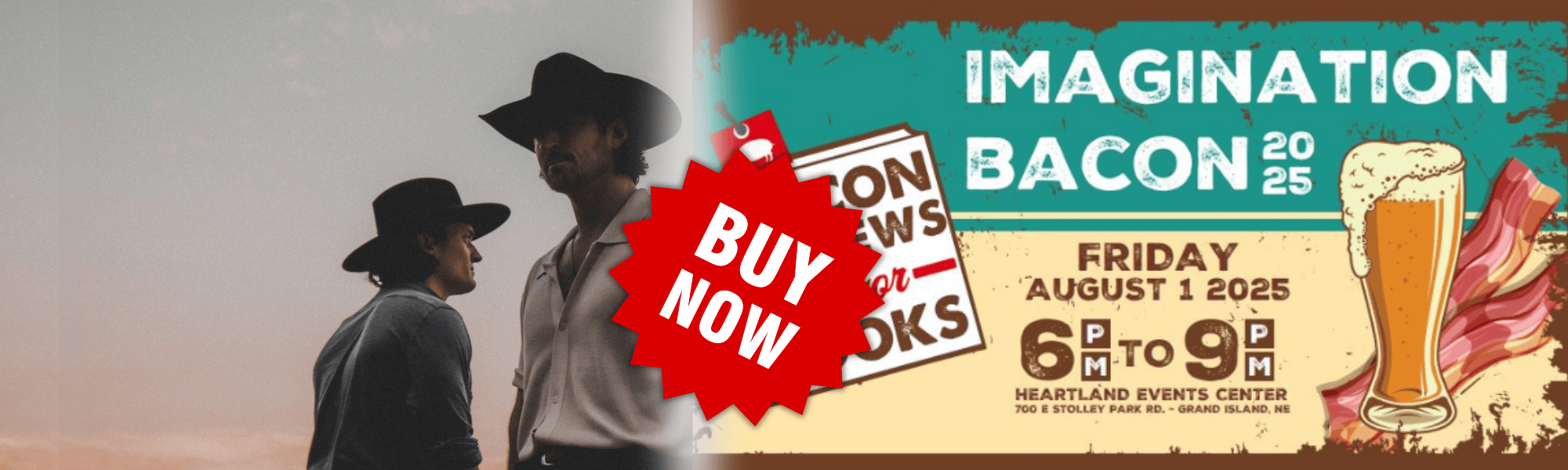 Buy tickets now for Imagination Bacon on August 1, 2025 featuring The Talbott Brothers