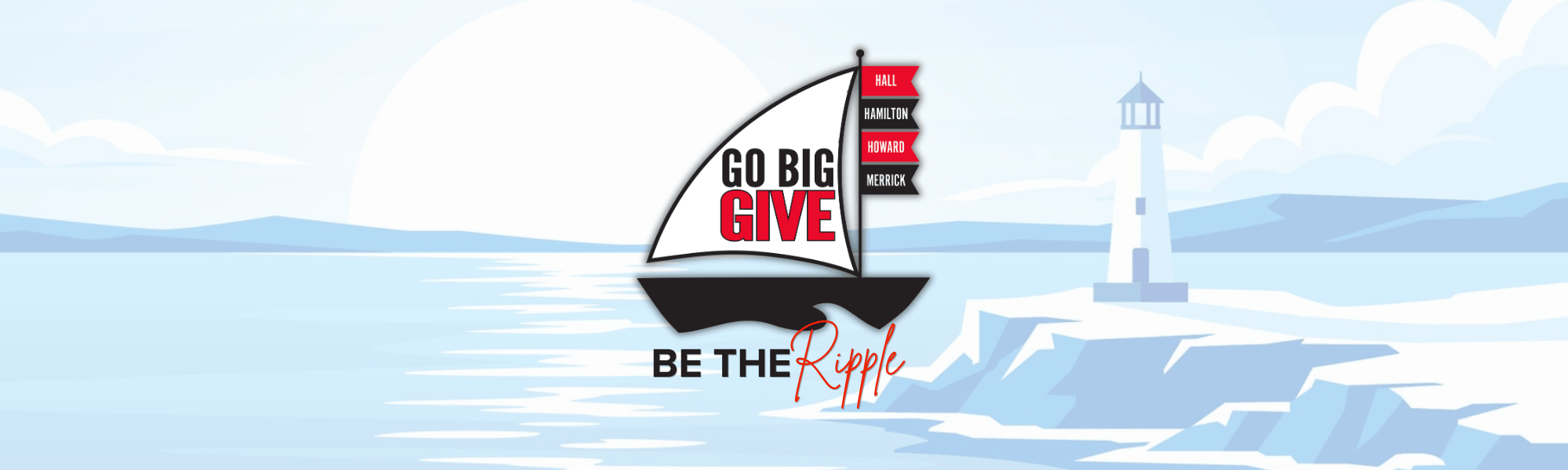 Be the Ripple. Every gift creates a ripple of impact. Give at gobiggive.org