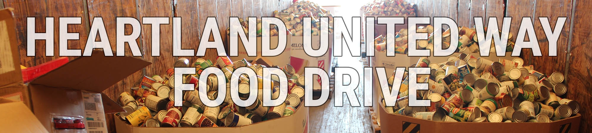 HUW's Food Drive