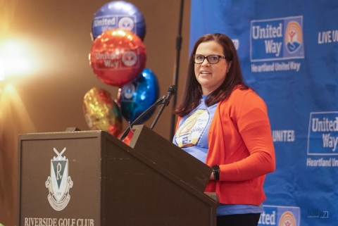 Stephanie at the 75th Annual Meeting