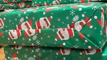 Wrapped gifts